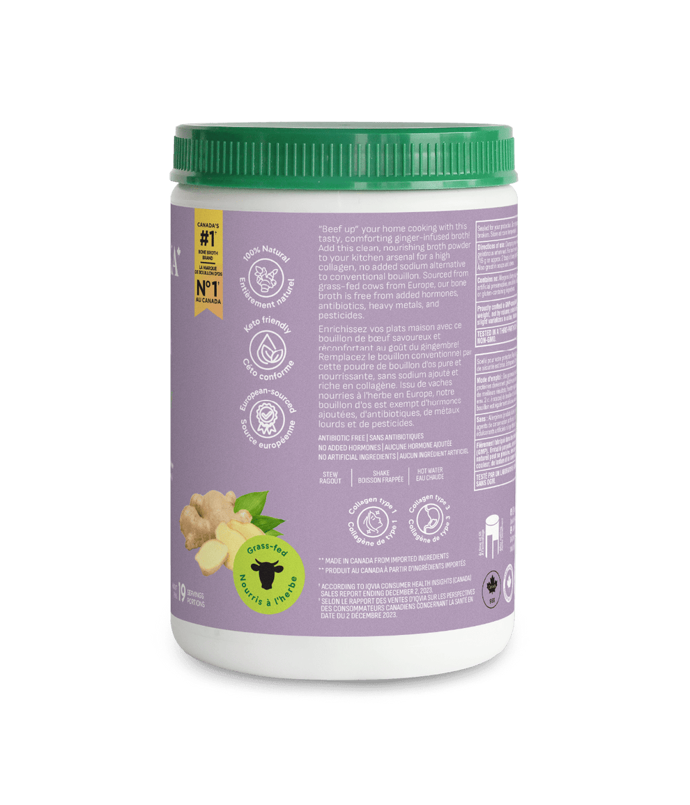 [優惠組合] 6瓶x Organika 牛骨薑味蛋白粉 300克