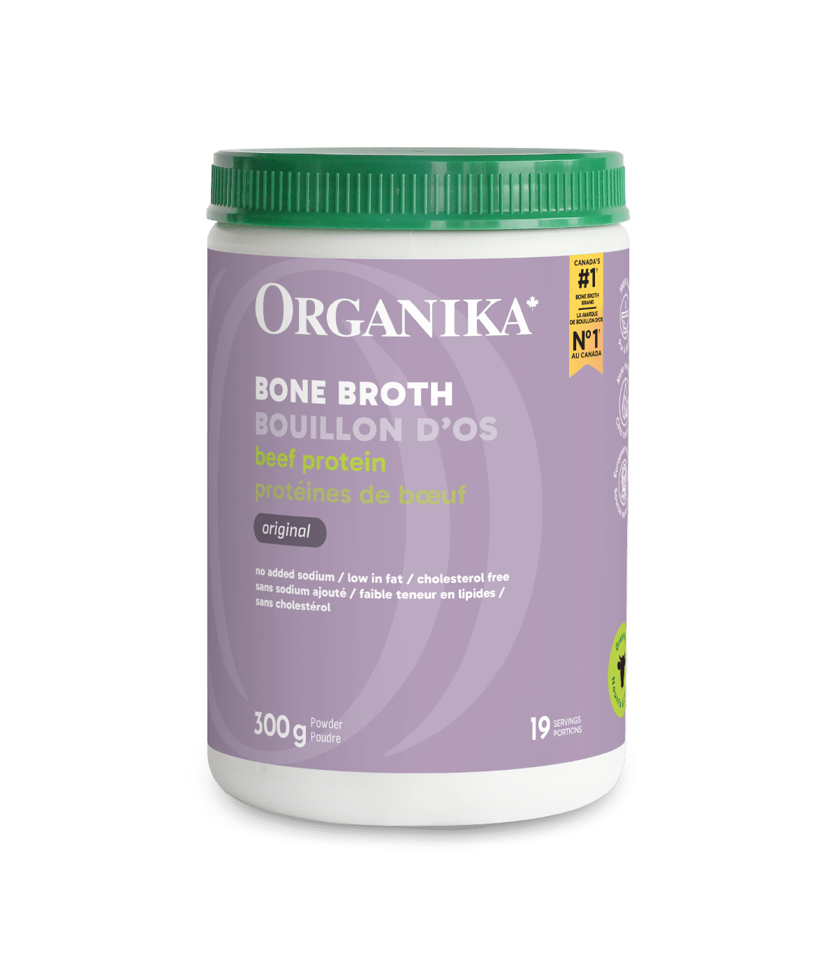 6x Organika Beef Bone Broth Original Protein Powder 300g Bundle