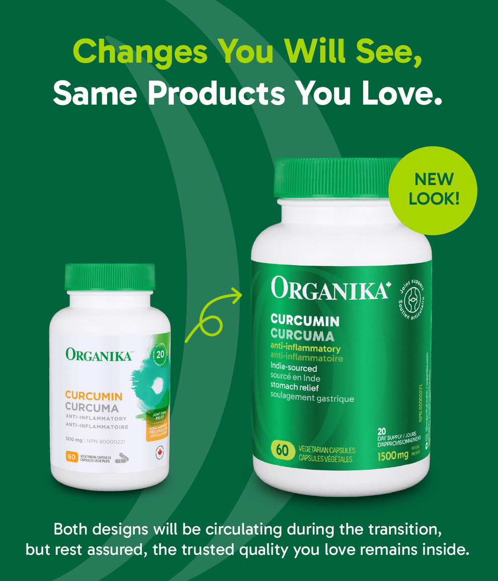 [優惠組合] 6瓶x Organika 薑黃素，保肝利膽，500毫克，60粒