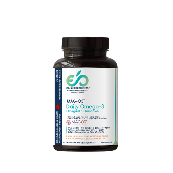 EB 强效抗衰老单甘油酯 Omega-3- MAG-O3，60 粒胶囊