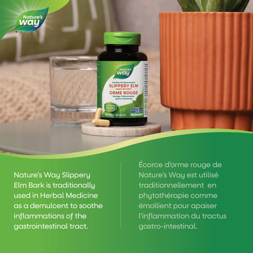 Nature's Way Slippery Elm Bark 100 capsules