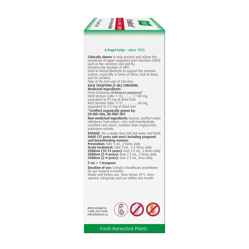 A.Vogel Echinaforce Extra Hot Drink with Elderberry 100mL
