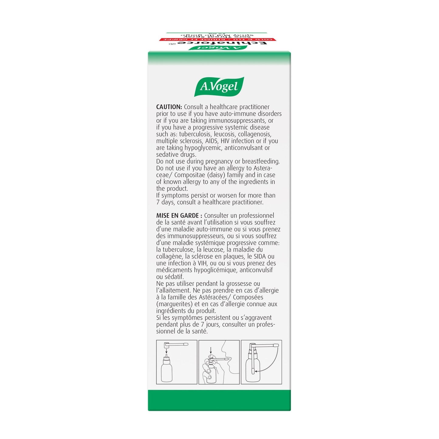A. Vogel Echinaforce 咽喉喷剂 30 毫升