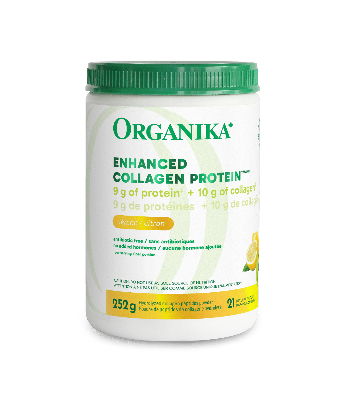 6x Organika 檸檬風味膠原蛋白粉 250g 組合包