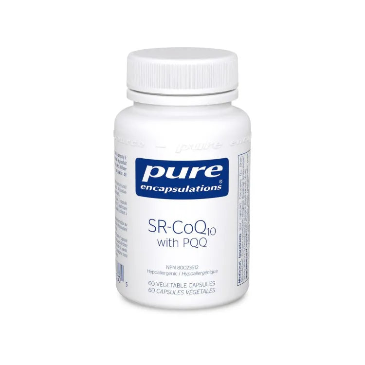Pure Encapsulations, SR-CoQ10 with PQQ, 60 Vegetable Capsules