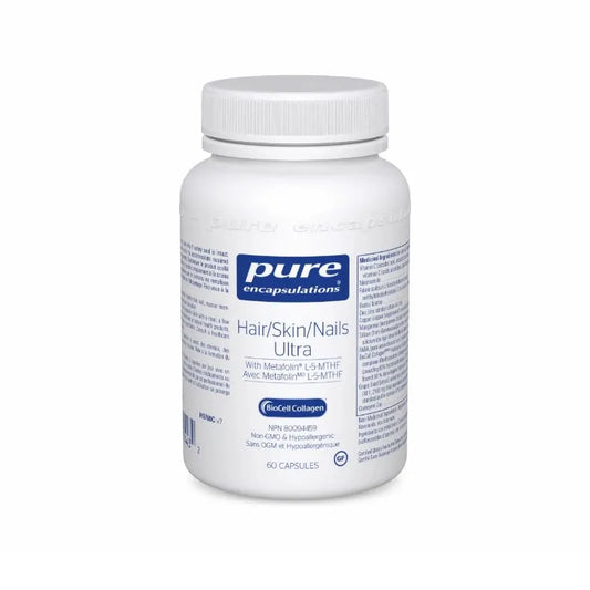 Pure Encapsulations Hair/Skin/Nails Ultra Canadian label sold by natvd.com