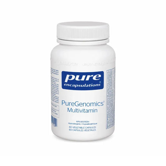 Pure Encapsulations, PureGenomics Multivitamin, 60 Vegetable Capsules