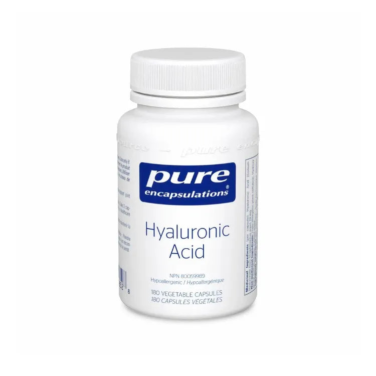 Pure Encapsulations Hyaluronic Acid Canadian label sold by natvd.com
