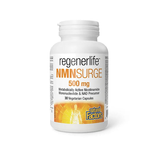 Natural Factors RegenerLife™ NMNSurge 500mg 30 vcaps