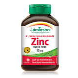 6 x Jamieson Zinc 50 mg Time Release 90 tablets Bundle