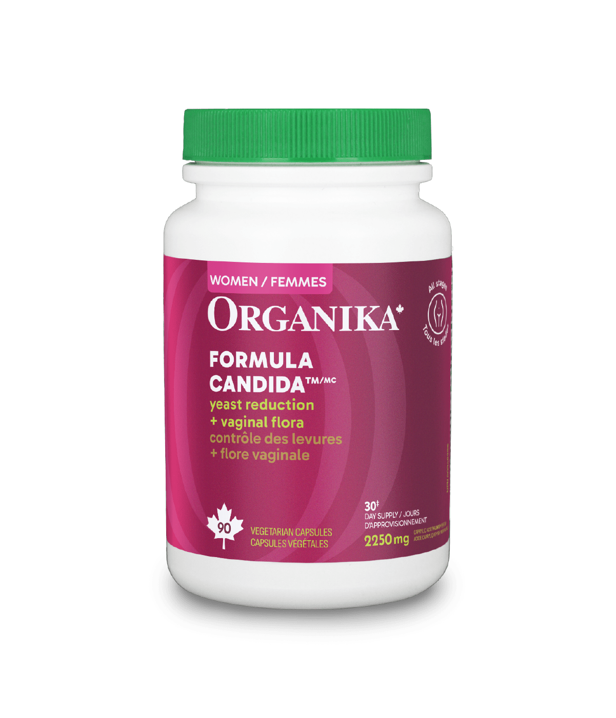 [優惠組合] 6瓶x Organika 女性健康專屬配方（益生菌/全天然草本），90 粒素食膠囊