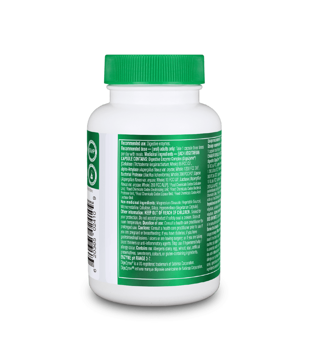 [优惠组合] 6瓶 x Organika 综合植物酵素，帮助消化通肠保胃壁，500毫克，60粒素食胶囊