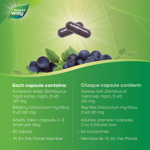 Nature's Way Bilberry 60 capsules