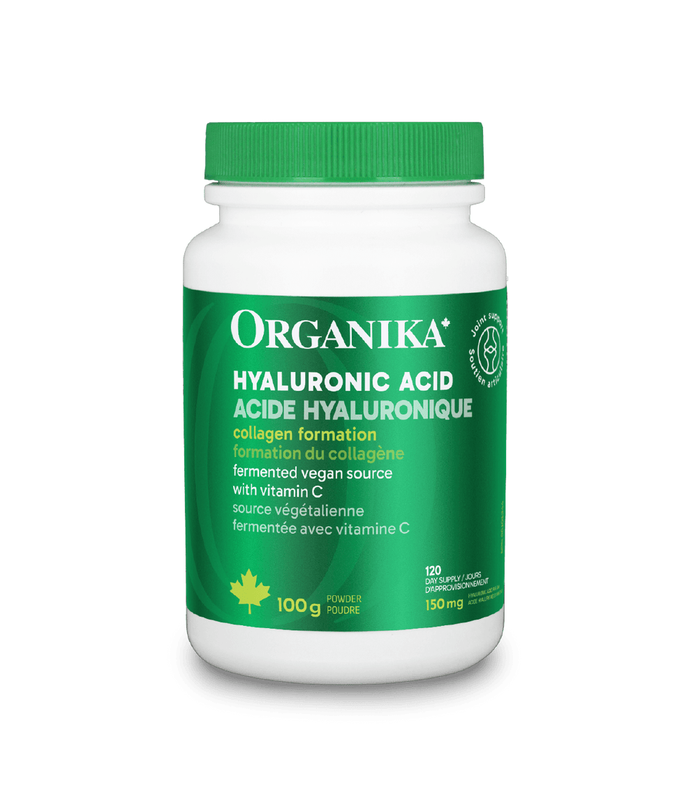 6x Organika Hyaluronic Acid + Vitamin C 150mg 100g powder Bundle
