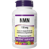 Webber Naturals NMN 150 毫克，100 粒素食胶囊