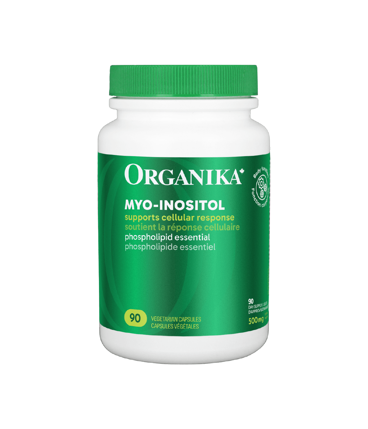 【优惠组合】6瓶 x Organika 肌醇, 500毫克，90素食胶囊 (支持女性激素和情绪平衡以及卵巢功能)