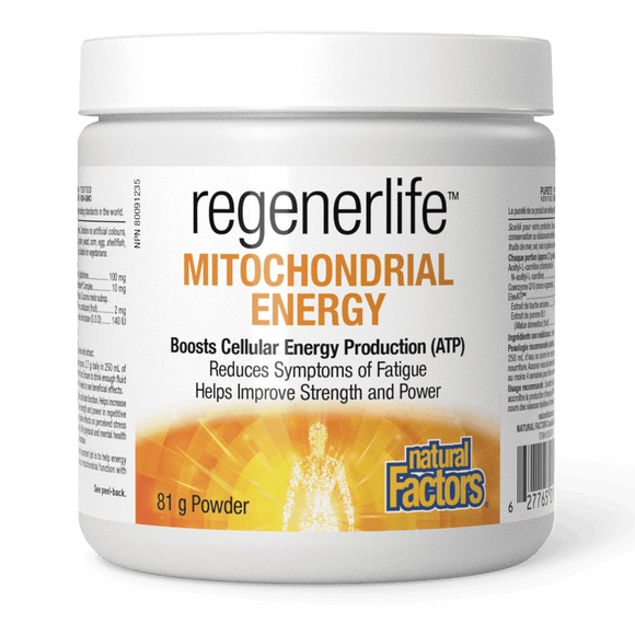 Natural Factors RegenerLife™ Powder, 81g