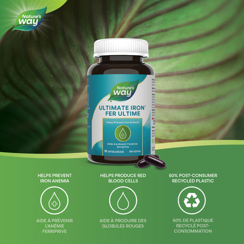 Nature's Way Ultimate Iron 90 softgels Information