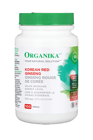 优格康 Organika Korean Red Ginseng 500mg, 200 caps