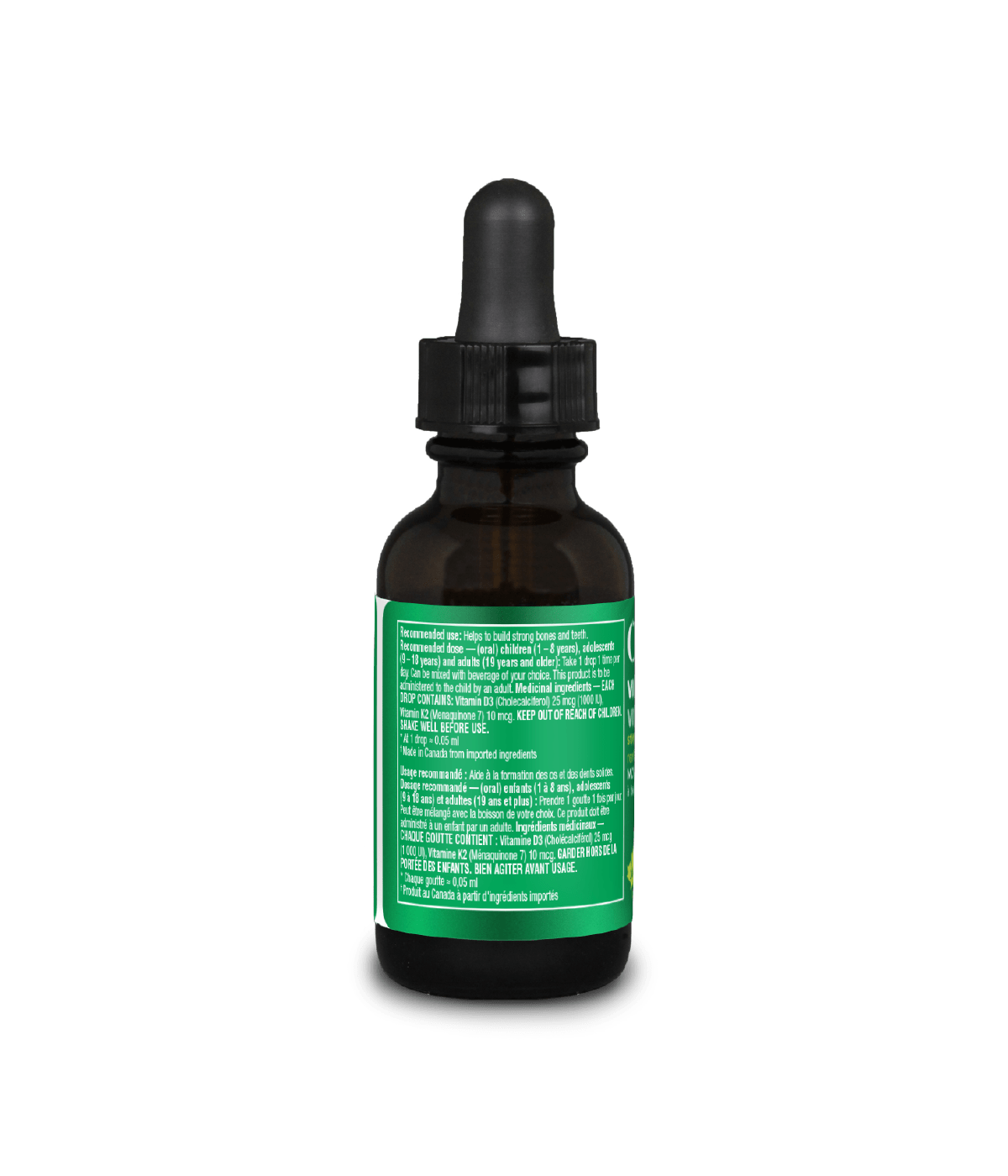 6x Organika Liquid Vitamins D3 + K2, 30ml Bundle