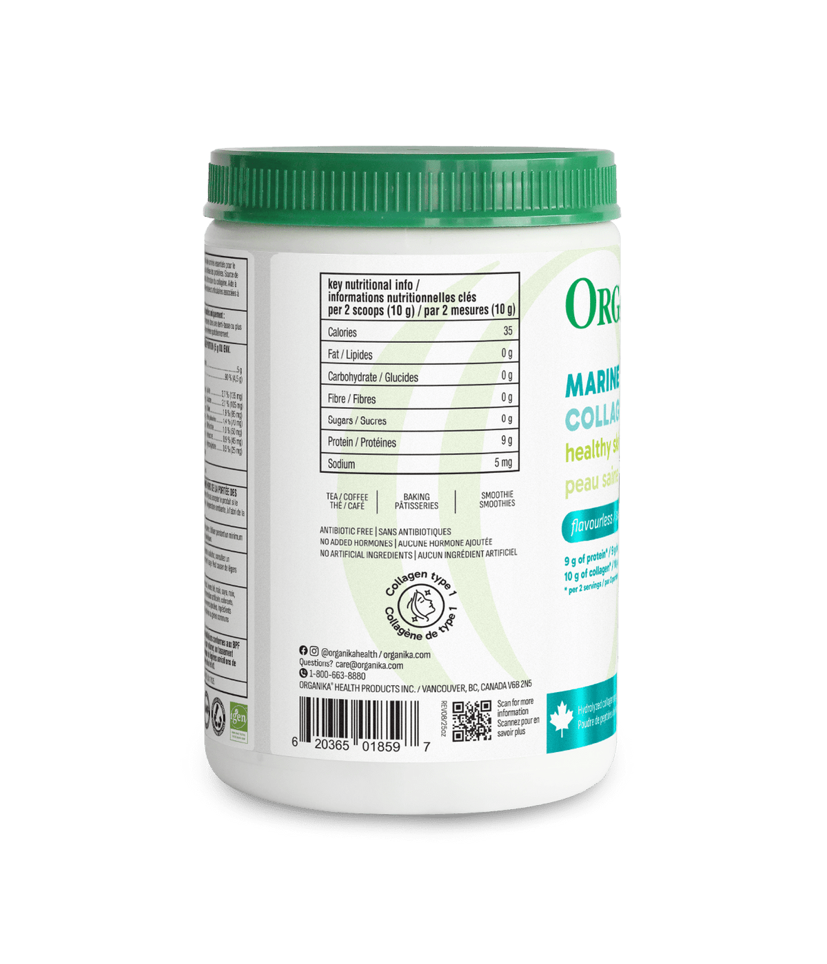 6x Organika Marine Collagen Powder 250g Bundle