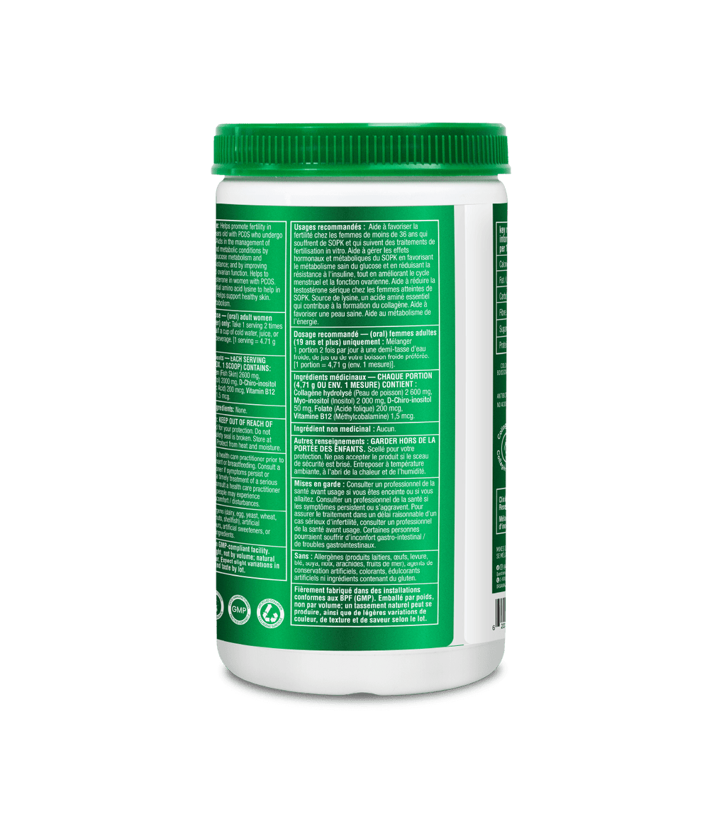 [優惠組合] 6瓶 x Organika 多囊卵巢綜合症 (PCOS) 海洋膠原蛋白 283g 