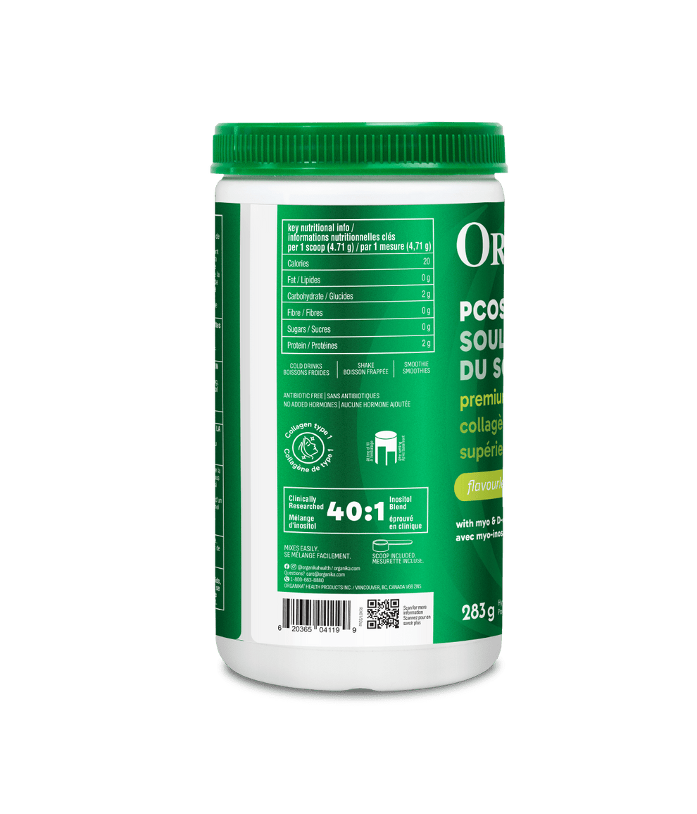 [優惠組合] 6瓶 x Organika 多囊卵巢綜合症 (PCOS) 海洋膠原蛋白 283g 