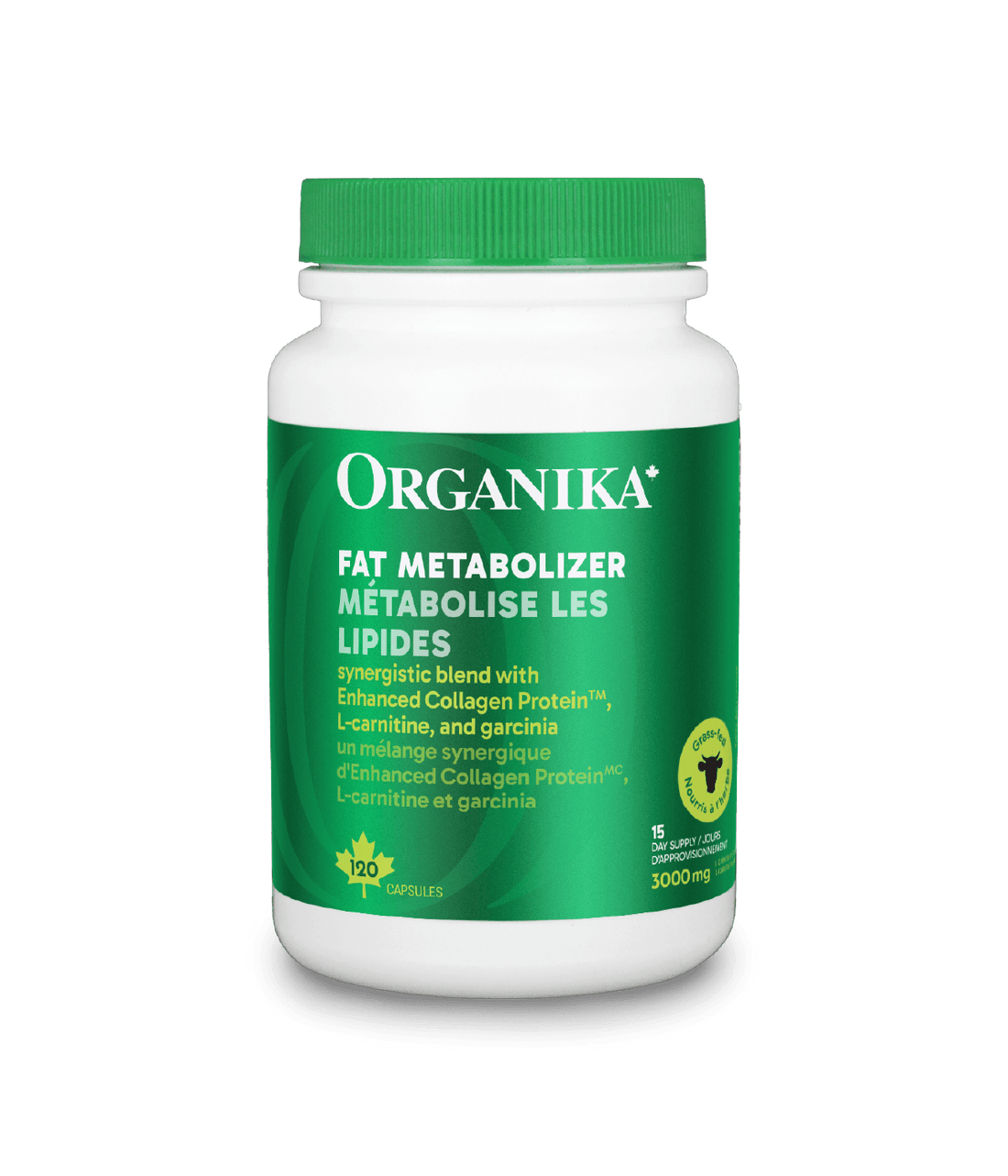 6x Organika Fat Metabolizer 120 Capsules Bundle