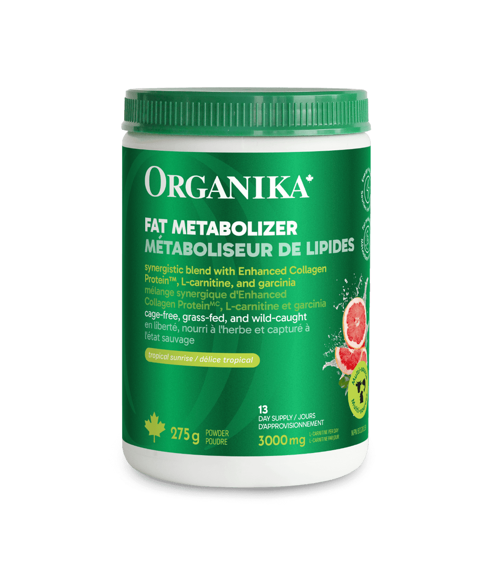 6x Organika Fat Metabolizer Powder Tangy-Sweet Grapefruit 275 g Bundle