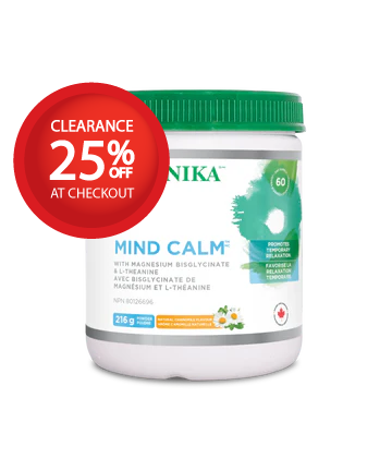 【清仓特价】Organika 减压镇静粉剂（含甘氨酸镁和 L-茶氨酸），216 克 有效期26年2月
