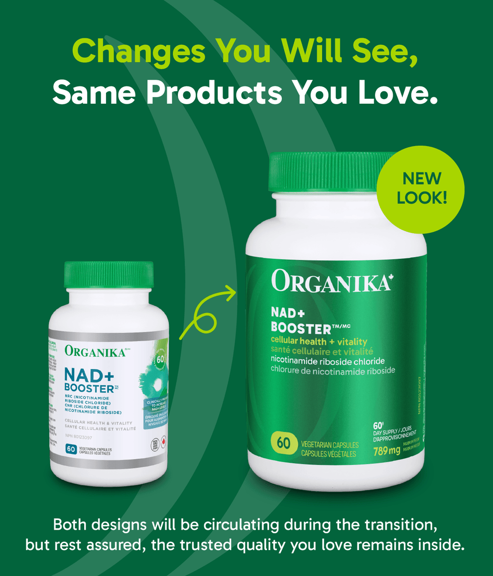 6x Organika NAD+Booster NRC 300mg 60 Vcap Bundle