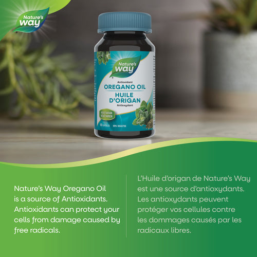 Nature's Way  牛至油 抗氧化膠囊， 60顆