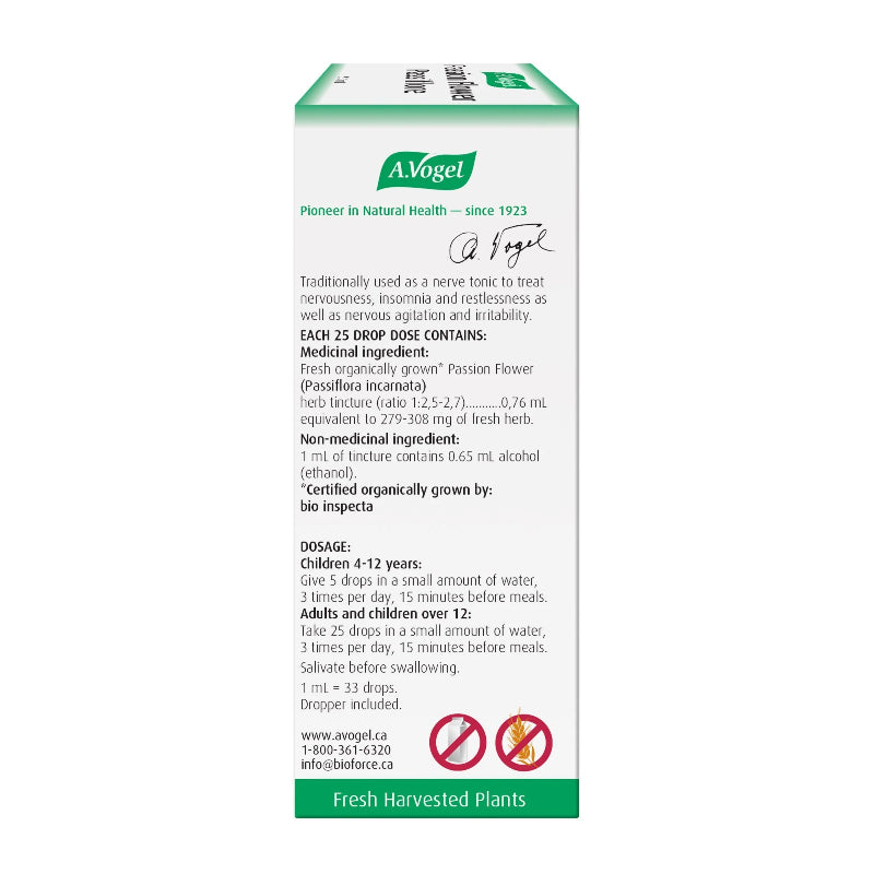 A.Vogel Passion Flower - Nervousness, Restlessness and Insomnia 50 mL
