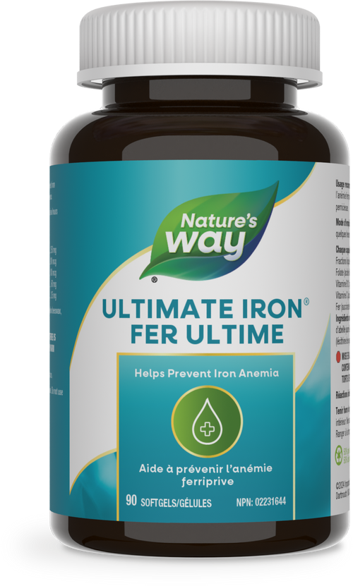 Nature's Way Ultimate Iron 90 softgels Canada