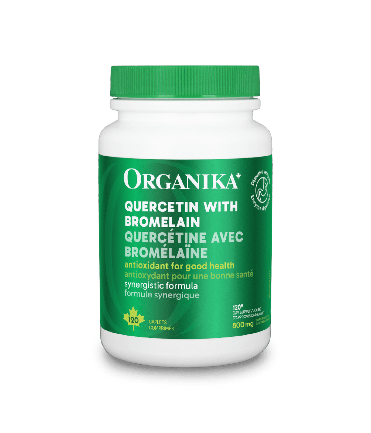 6x Organika Quercetin with Bromelain 500mg 120 caplets Bundle