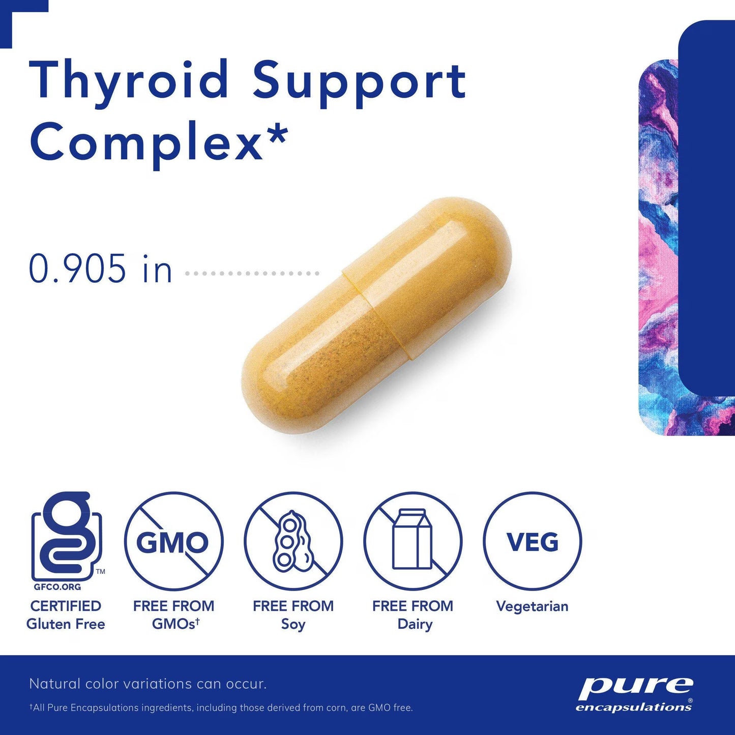 Pure Encapsulations, Thyroid Support Complex, 60 Vegetarian Capsules