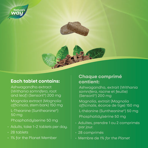 Nature's Way 酵素療法減壓安睡配方, 28粒 