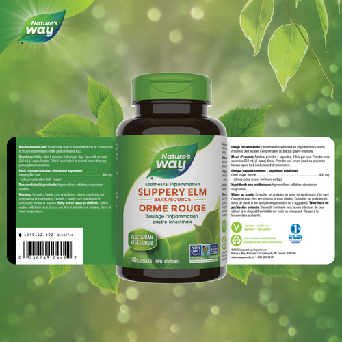 Nature's Way 赤榆皮 镇定止泻胶囊，100粒