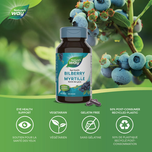 Nature's Way Bilberry 60 capsules