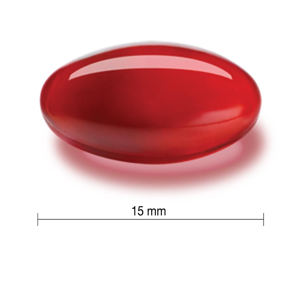 健美生 Jamieson Omega Complete™ Extra Strength Super Krill 500 mg, 60 softgels photo of softgel 15 mm