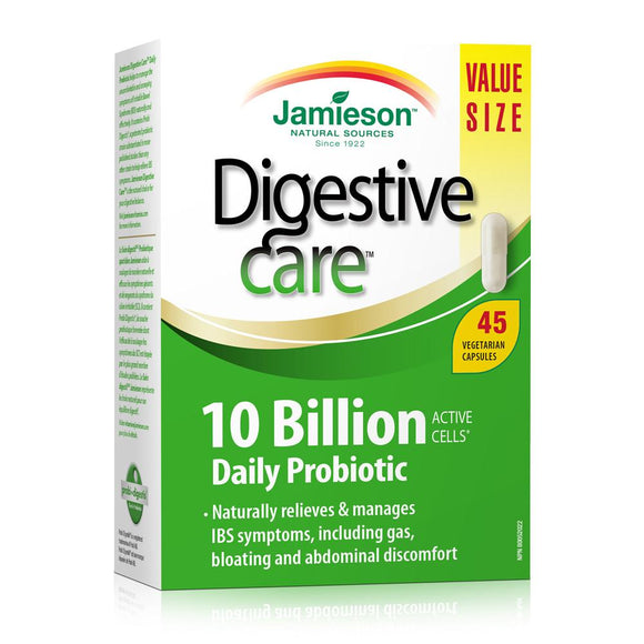 Jamieson 每日护理益生菌（适用肠易激综合征 ） 100 亿，45 粒装