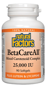 Natural Factors BetaCareAll&trade;, 90 softgels