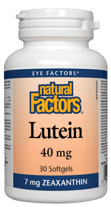 Natural Factors Lutein 40 mg 30 softgels