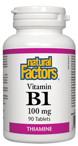 Natural Factors 维生素 B1 100毫克 90 片