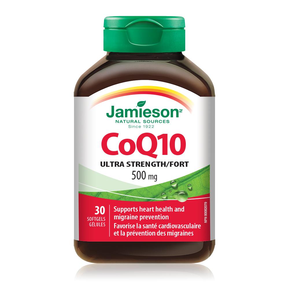 健美生 Jamieson CoQ10 500 mg 30 softgels