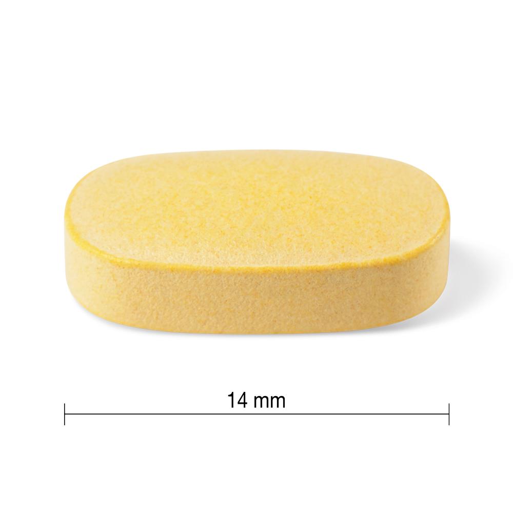 健美生 Jamieson Vitamin B Complex, 50 mg, 90+30 Caplets Canada 14 mm in length