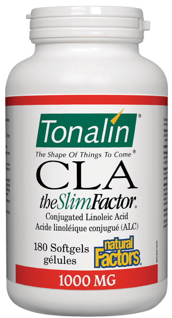 Natural Factors Tonalin CLA, 180softgels