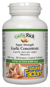 GarlicRich 超效大蒜精，500毫克，90粒軟膠囊