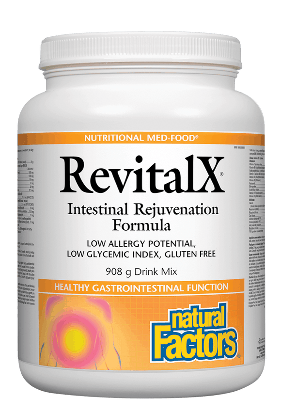 Natural Factors RevitalX 肠道修复配方，908克 
