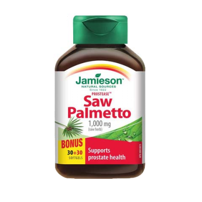 Jamieson Saw Palmetto 30+30 BONUS softgels